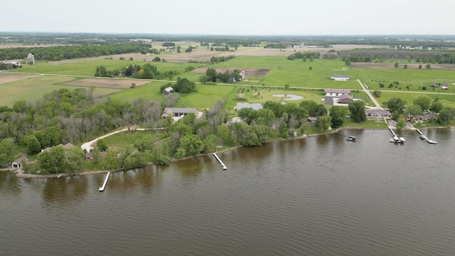 9213 Willow Ln, Fremont, WI 54940 - drone / aerial view of a nearby body of water