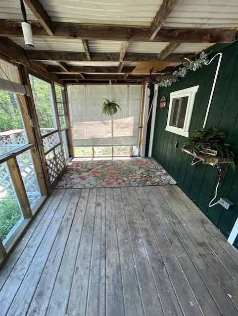 N6812 Eddy Rd, Black River Falls, WI 54615 - view of deck