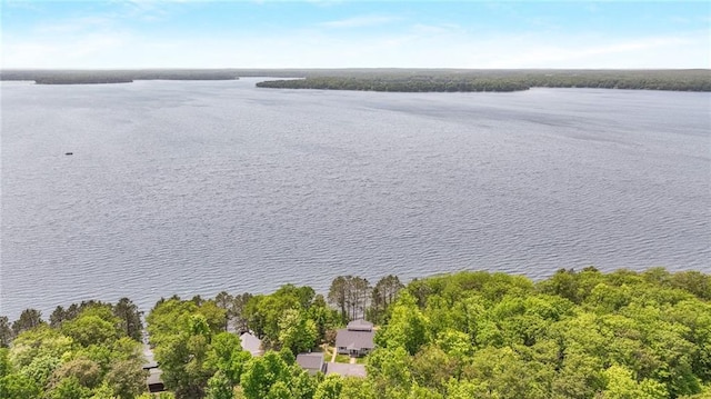 10787 Reynolds Rd, Hayward, WI 54843 - drone / aerial view of a large body of water