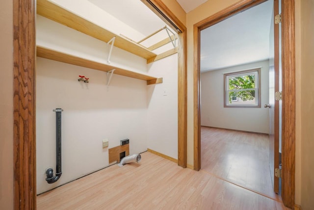 1603 Maplewood Dr, Little Chute, WI 54140 - laundry room with wood finished floors