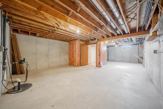 1603 Maplewood Dr, Little Chute, WI 54140 - view of unfinished below grade area