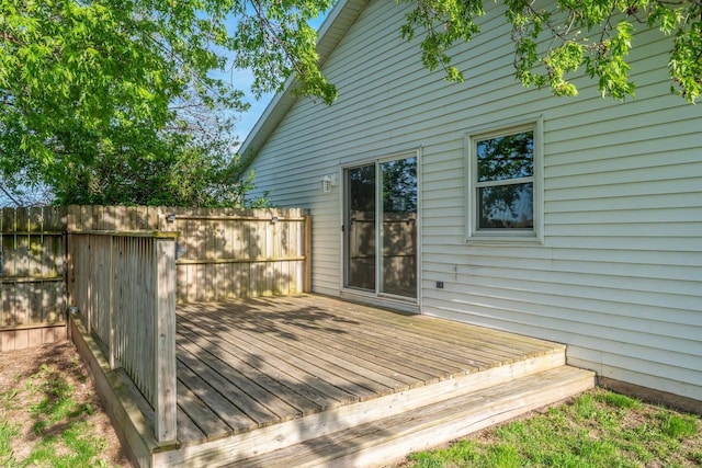1603 Maplewood Dr, Little Chute, WI 54140 - view of wooden deck