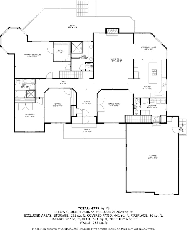 1261 Deer Ct, Lake Geneva, WI 53147 - home floor plan