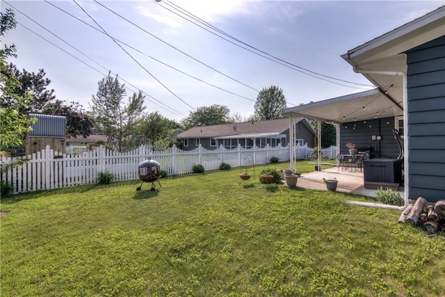 2706 Nimitz St, Eau Claire, WI 54701 - view of yard with a patio area