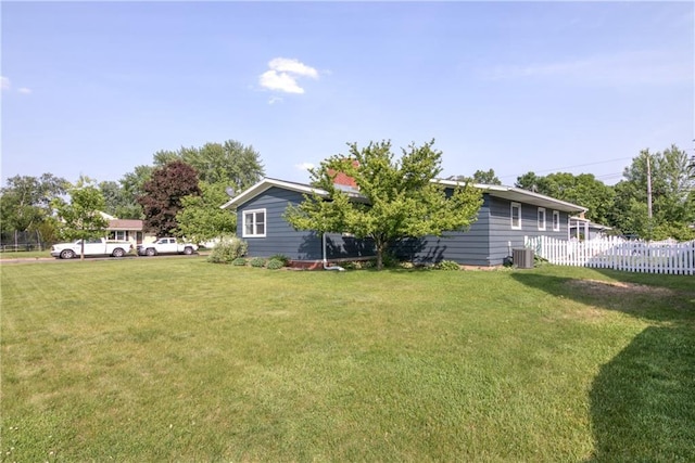 2706 Nimitz St, Eau Claire, WI 54701 - view of yard featuring central air condition unit