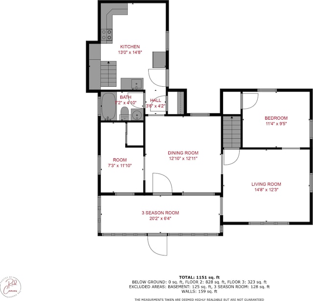 103 First St, Ontario, WI 54651 - property floor plan