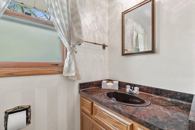 15075 Kings Ridge Ct, Brookfield, WI 53005 - bathroom featuring vanity