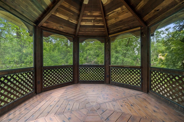 15075 Kings Ridge Ct, Brookfield, WI 53005 - deck featuring a gazebo