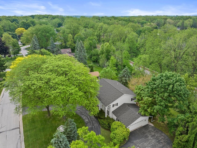 15075 Kings Ridge Ct, Brookfield, WI 53005 - drone / aerial view of a forest