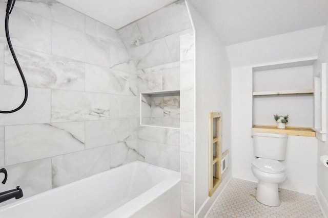 2533 S Austin St, Milwaukee, WI 53207 - bathroom featuring toilet and tile patterned floors