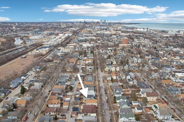 2533 S Austin St, Milwaukee, WI 53207 - aerial overview of property's location featuring a nearby body of water and nearby urban area