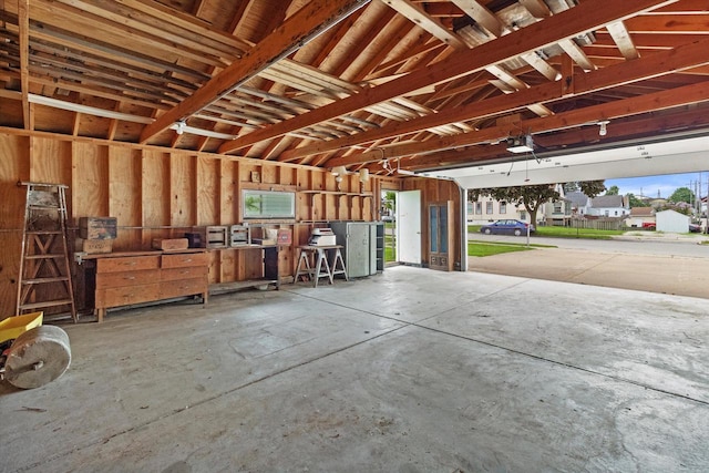 3700 E Hammond Ave, Cudahy, WI 53110 - garage featuring a garage door opener