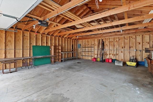 3700 E Hammond Ave, Cudahy, WI 53110 - garage with a garage door opener