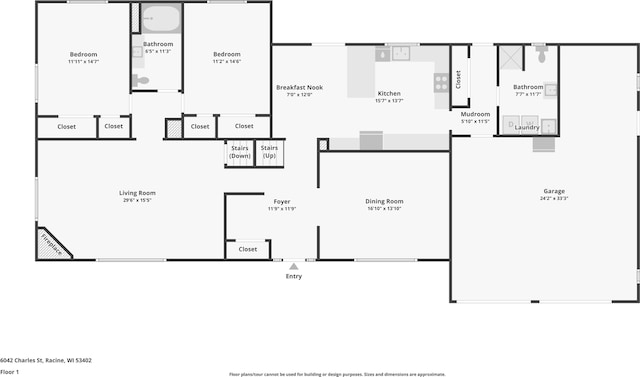 6042 Charles St, Racine, WI 53402