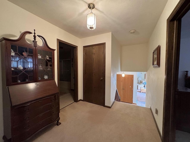 137 24th Ave, Monroe, WI 53566 - corridor with light colored carpet