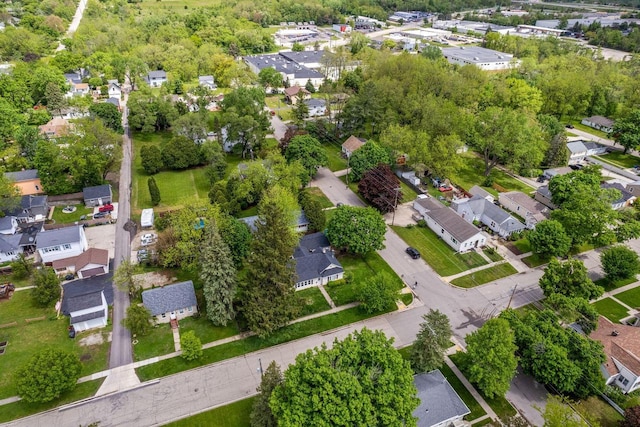 603 Spring St, Lake Geneva, WI 53147 - aerial view of property and surrounding area with nearby suburban area