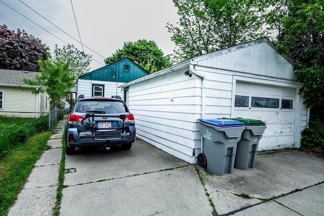 3162 S Austin St, Milwaukee, WI 53207 - view of property exterior featuring an outbuilding and a garage