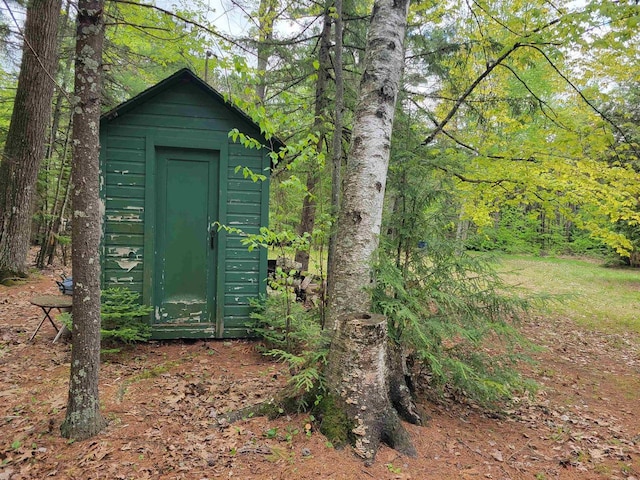 N9225 Sumac Ln, Gresham, WI 54128 - view of shed
