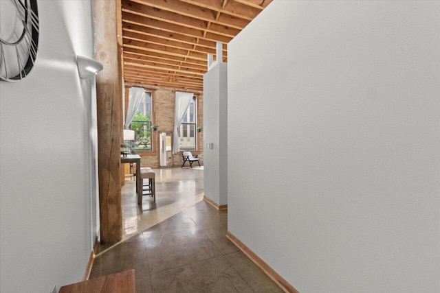 771 N Water St Unit 25, Milwaukee, WI 53202 - hall featuring baseboards