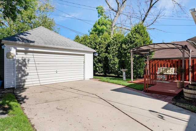 2147 S 90th St, West Allis, WI 53227 - view of detached garage