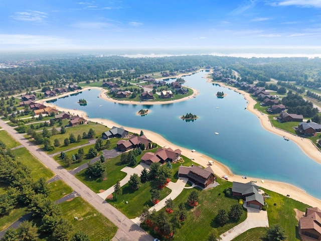 N8092 15th Ave, New Lisbon, WI 53950 - aerial view of property and surrounding area with a nearby body of water and nearby suburban area