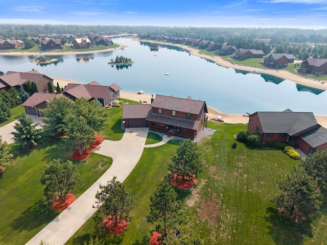 N8092 15th Ave, New Lisbon, WI 53950 - aerial perspective of suburban area featuring a nearby body of water