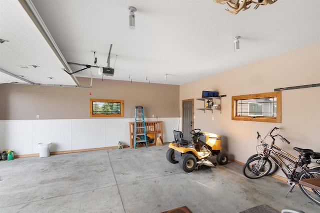 N8092 15th Ave, New Lisbon, WI 53950 - garage with a garage door opener