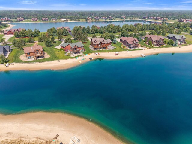 N8092 15th Ave, New Lisbon, WI 53950 - aerial view of residential area featuring a nearby body of water