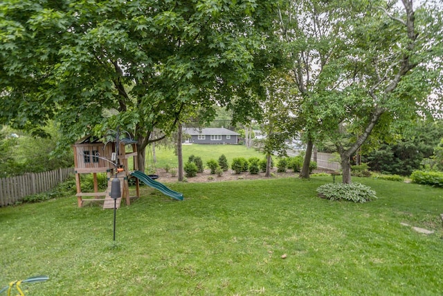 W62N322 Hanover Ave, Cedarburg, WI 53012 - view of yard featuring a playground