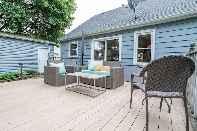 W62N322 Hanover Ave, Cedarburg, WI 53012 - view of wooden terrace