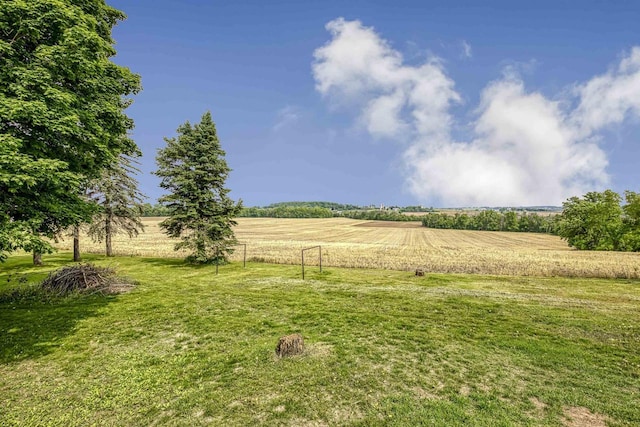 N3438 State Rd 76, Hortonville, WI 54944 - view of green lawn featuring a view of countryside