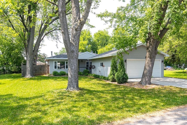 2946 Shadow Ln, Oshkosh, WI 54901 - ranch-style house featuring driveway and a garage