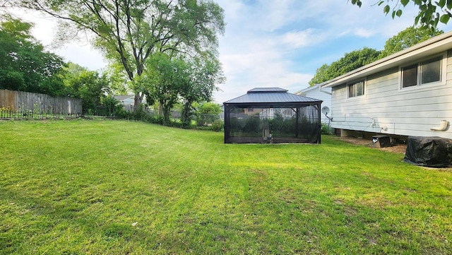 9085 N Joyce Ave, Milwaukee, WI 53224 - view of yard featuring a gazebo