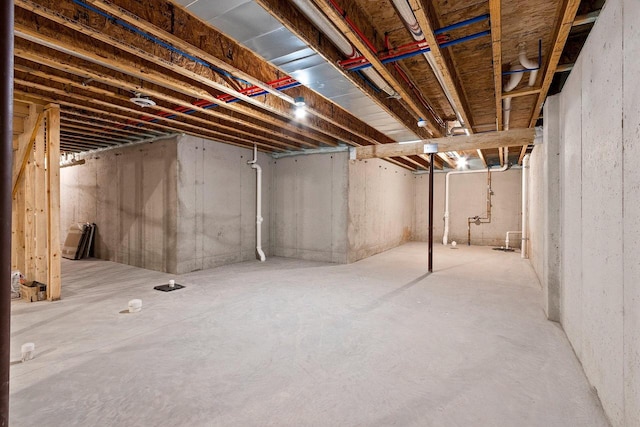 1925 Creekwood Ct, Manitowoc, WI 54220 - view of unfinished basement