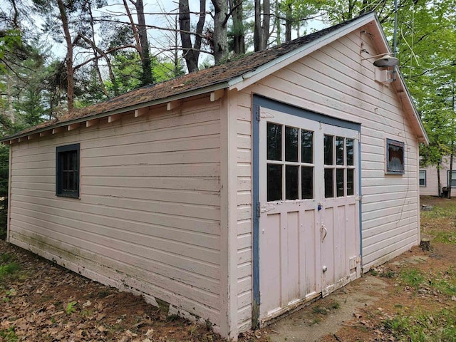 N9221 Sumac Ln, Gresham, WI 54128 - view of outbuilding
