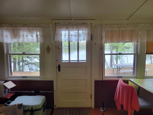 N9221 Sumac Ln, Gresham, WI 54128 - view of doorway to outside