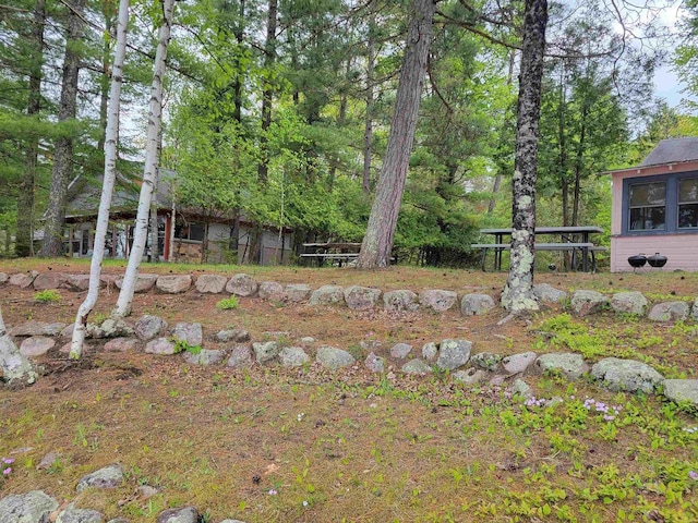 N9221 Sumac Ln, Gresham, WI 54128 - view of yard