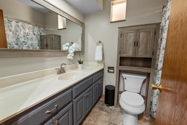 W188N10115 Maple Rd, Germantown, WI 53022 - full bathroom with vanity and toilet