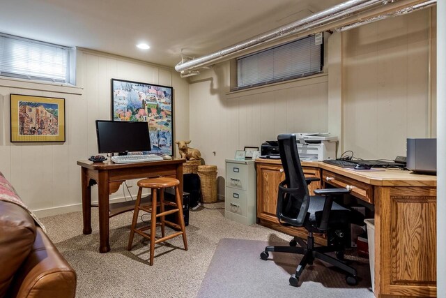 1705 Emerson St, Beloit, WI 53511 - home office with light carpet