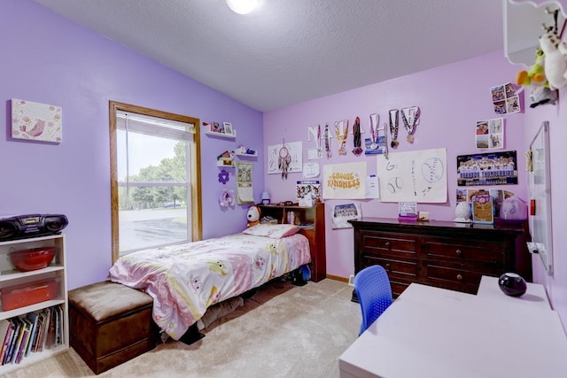 S5472 Mammoth Trl, Baraboo, WI 53913 - carpeted bedroom with a textured ceiling