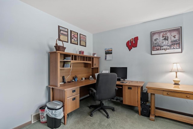 2806 Maple Grove Dr, Madison, WI 53719 - home office featuring light carpet