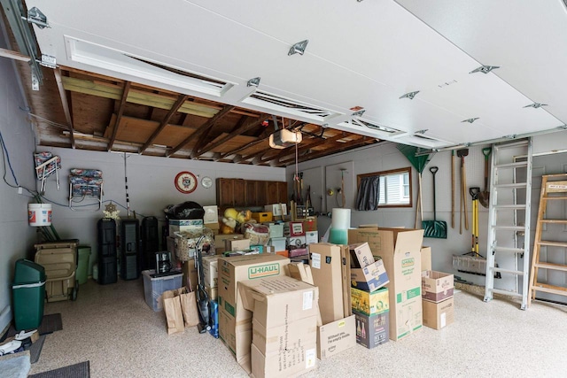 2806 Maple Grove Dr, Madison, WI 53719 - garage featuring a garage door opener