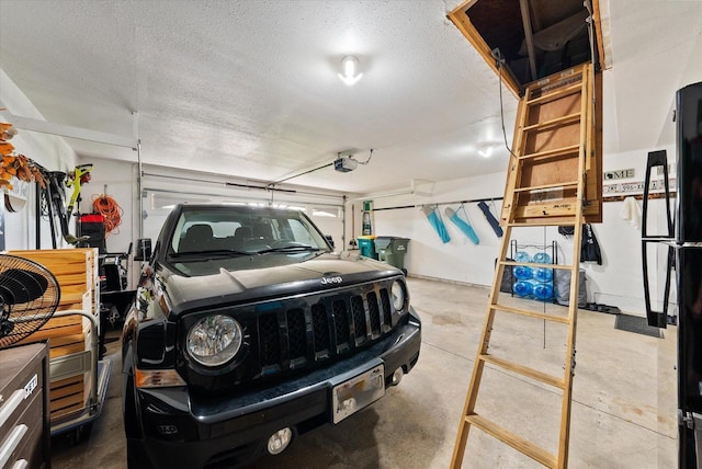 1529 Vogt Dr, West Bend, WI 53095 - garage with a garage door opener