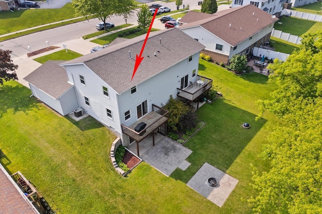 1529 Vogt Dr, West Bend, WI 53095 - aerial view of residential area