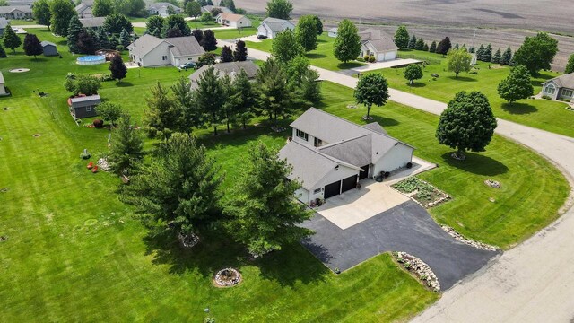 249 Donovan Cir, Rosendale, WI 54974 - aerial view of residential area