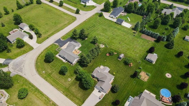 249 Donovan Cir, Rosendale, WI 54974 - bird's eye view