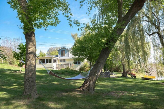 W4943 County Rd S, Horicon, WI 53032 - view of grassy yard