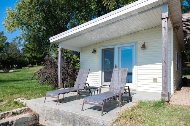 W4943 County Rd S, Horicon, WI 53032 - view of patio