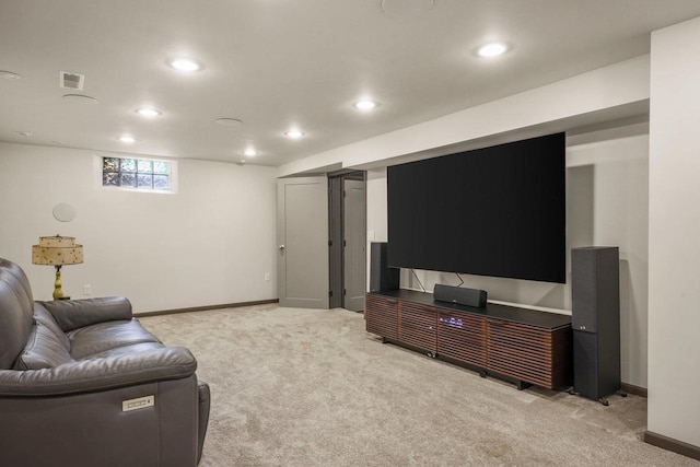 412 Frost Woods Rd, Monona, WI 53716 - living room with light carpet and recessed lighting