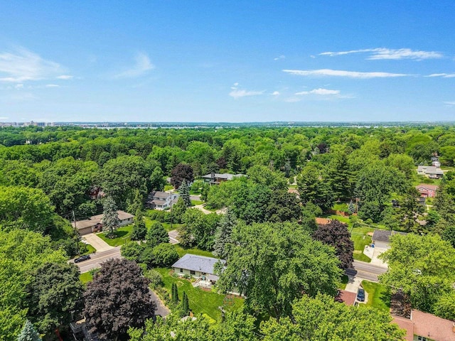 412 Frost Woods Rd, Monona, WI 53716 - bird's eye view of a heavily wooded area